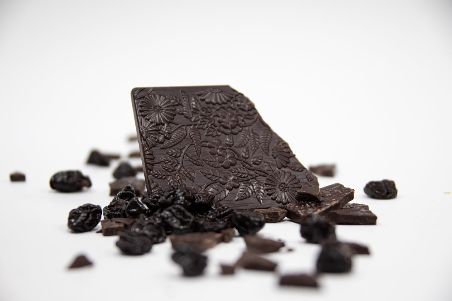 70% Sour Cherries Dark Chocolate Bar