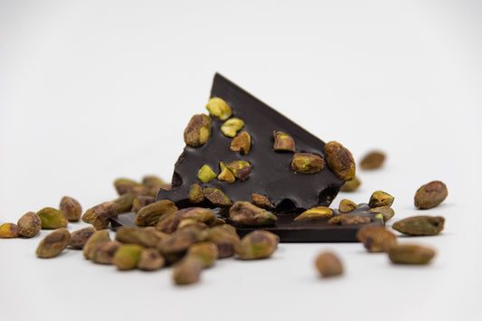 70% Pistachio Dark Chocolate Bar