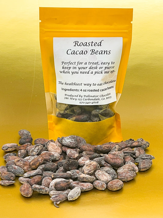 Roasted cacao beans