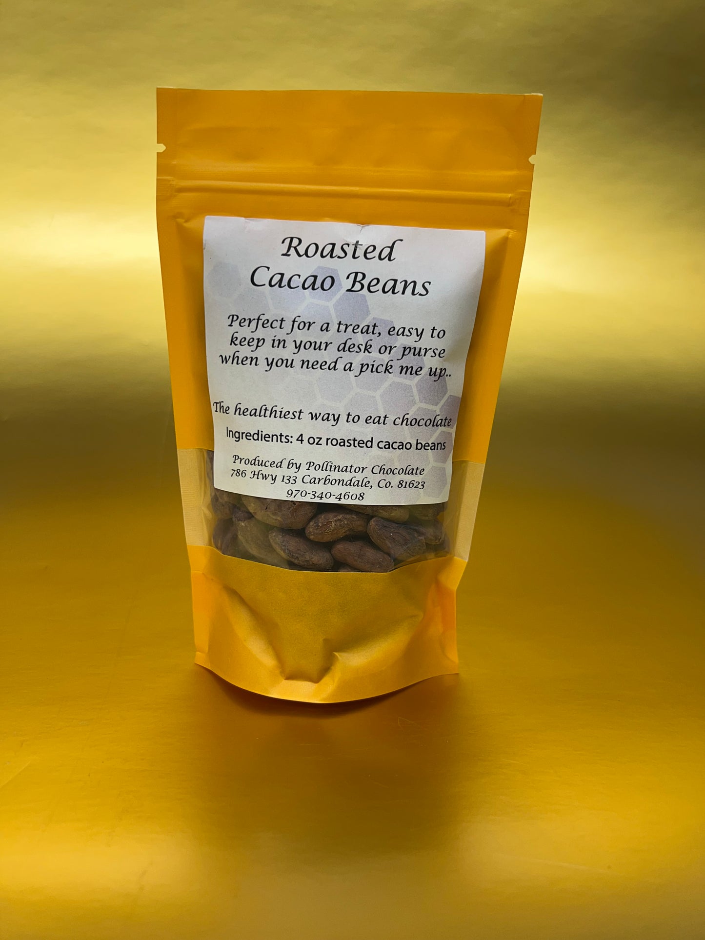 Roasted cacao beans