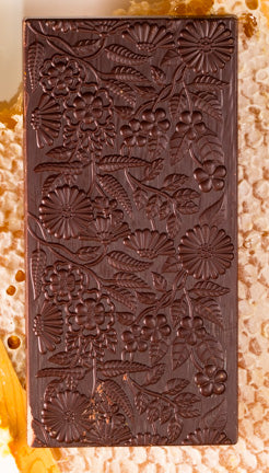 70% Honey Foam Dark Chocolate Bar