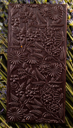 70% Lavender Dark Chocolate Bar