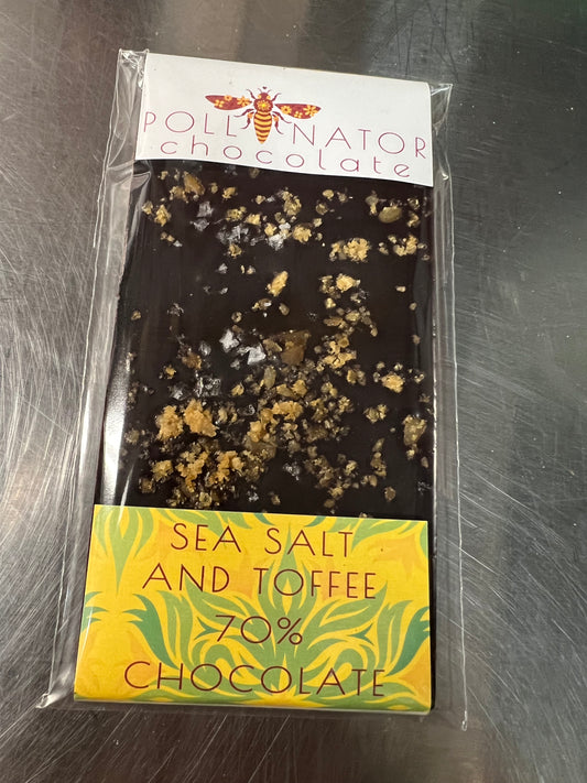 70% Sea Salt and Toffee bar