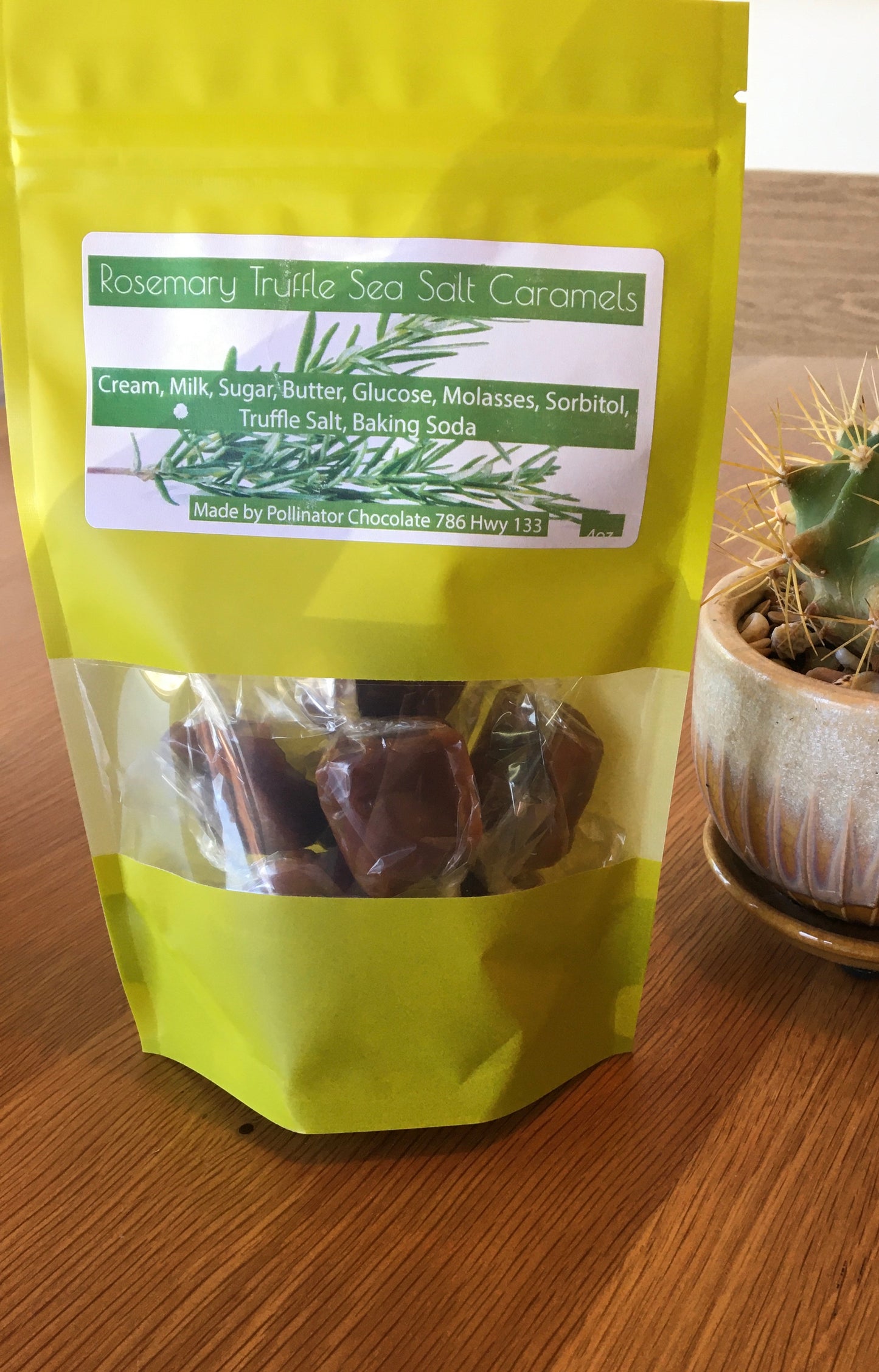 Caramels Rosemary Truffle Salt