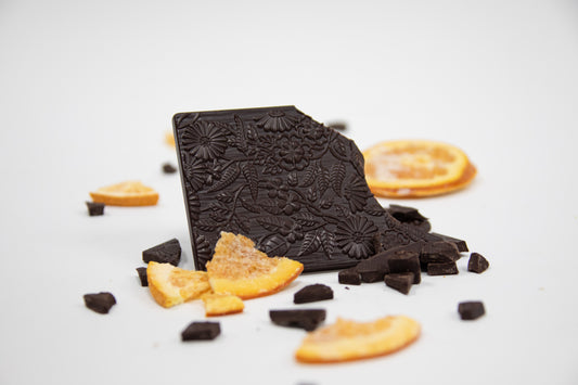 70% Dark Candied Orange Peel Bar