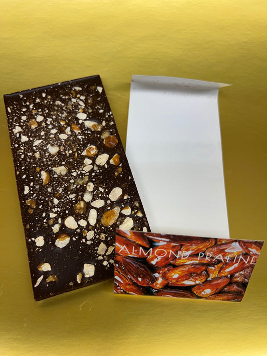 70% Almond Praline Bar