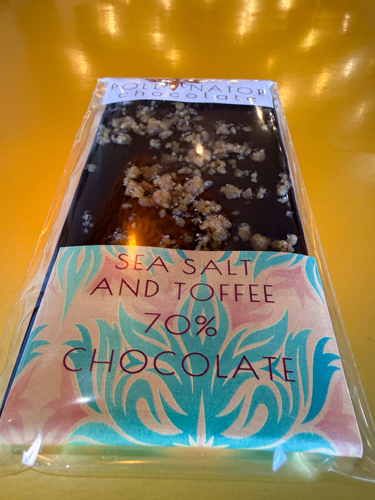 70% Sea Salt and Toffee bar