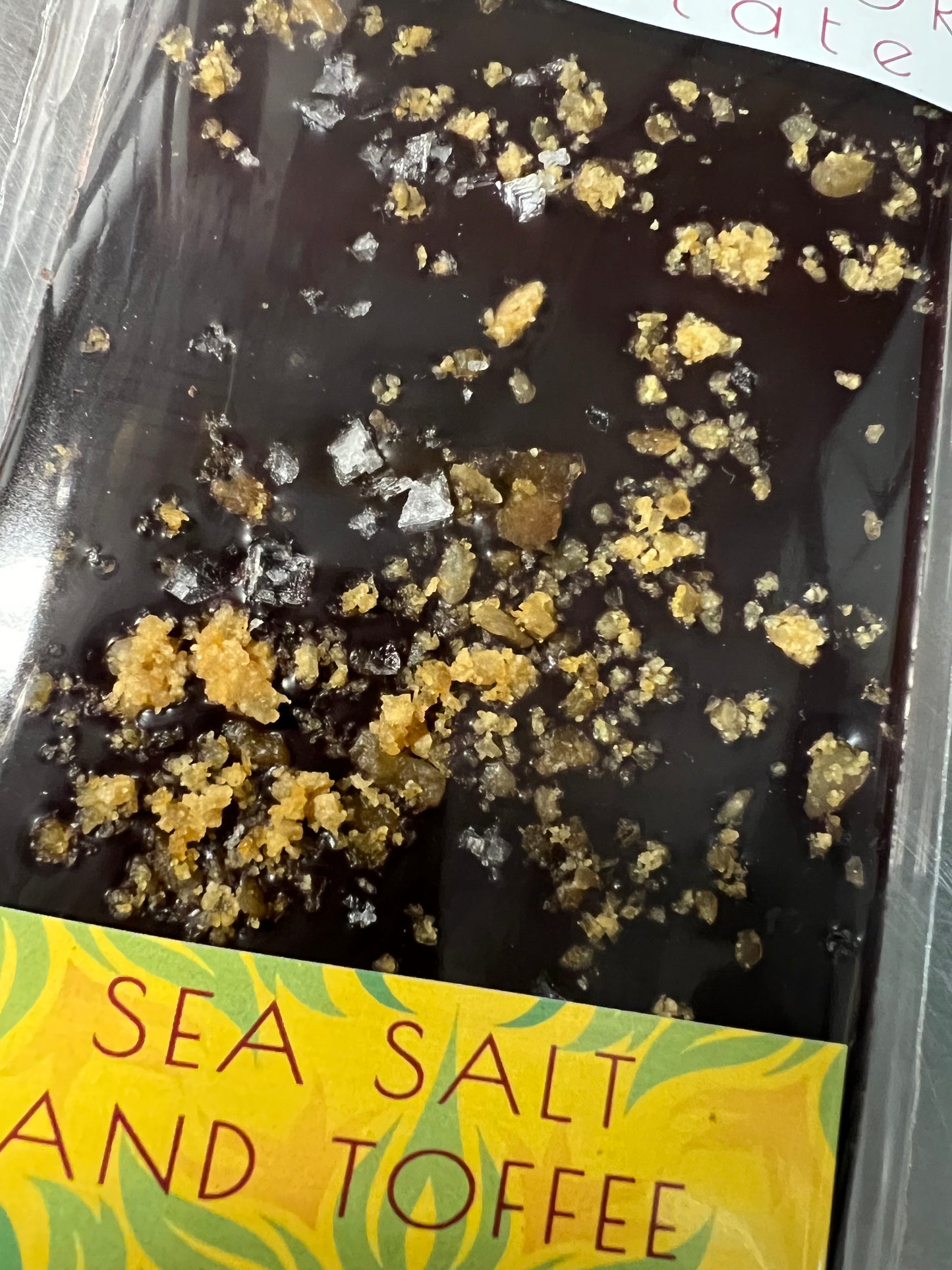 Large Sea Salt and Toffee bar