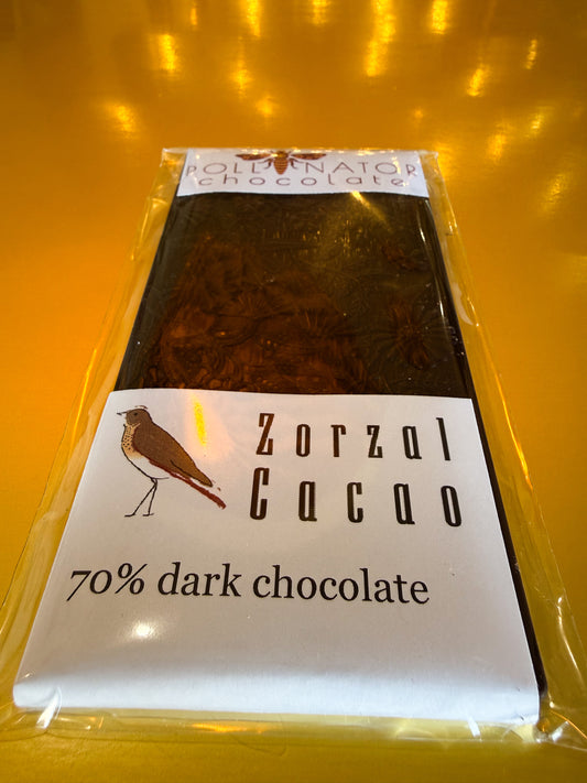 Large Dominican Republic  Zorzal 70% Single Origin Bar