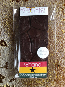 Sugarfree Ghana 70% bar